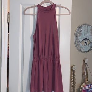 Mauve boutique romper
